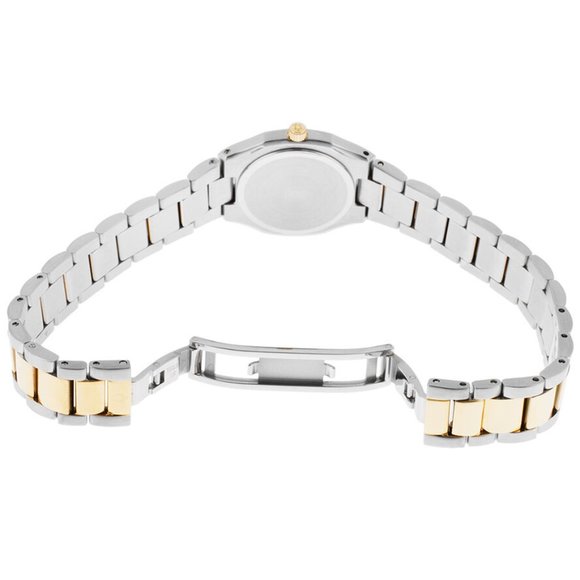 Bulova Diamond Accent Two Tone Watch! w/ box main image 4